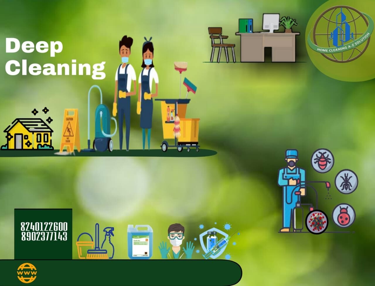 A-Z Solution cleaning team